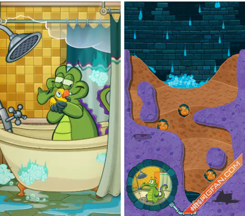 玩法创新超前作 鳄鱼小顽皮爱洗澡2试玩_手机
