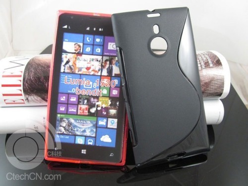 诺基亚Lumia1520及个性保护壳多图曝光 