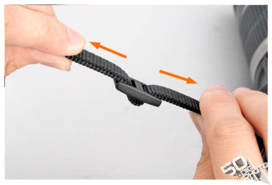 数码相机背带绑法教学:美观又稳固安全