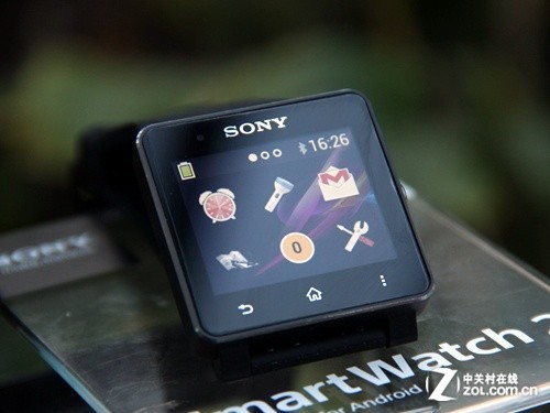 全面改良防水款 索尼SW2智能腕表开箱_数码