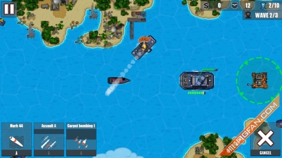 海战类塔防游戏 舰队大作战2试玩体验|海战|游