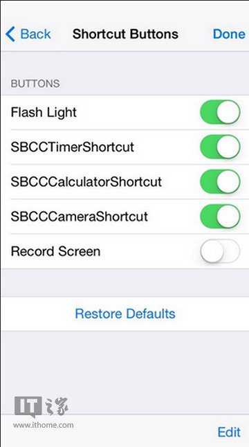 蘋果公司發佈iOS8：自訂控制中心