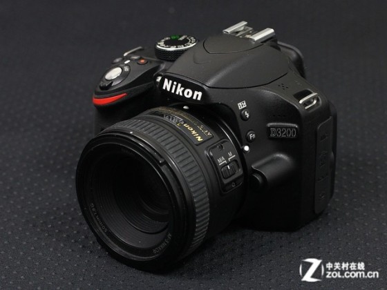 尼康 D3200黑色 外观图