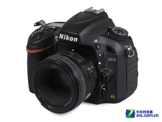 高品质成像效果尼康D610单机售9900元