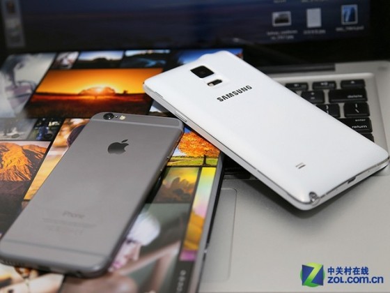 热门旗舰之争 三星Note 4比拼iPhone 6