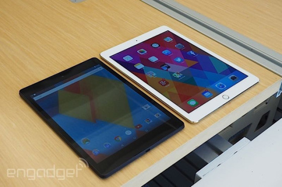 ipadair2被秒杀谷歌nexus9续航测试曝光