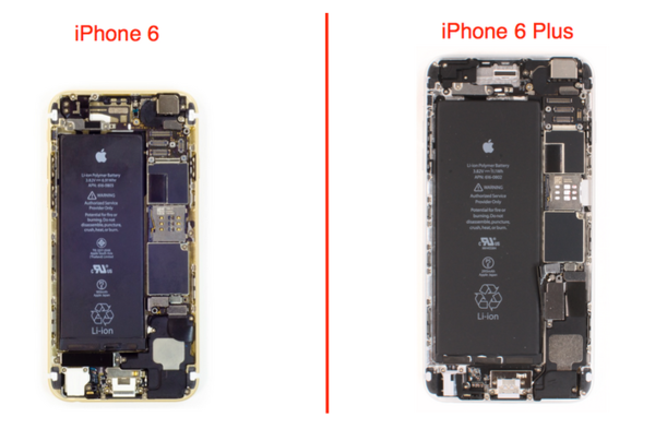 iPhone 6\/6 Plus拆解对比:内部构造不同|iPhone