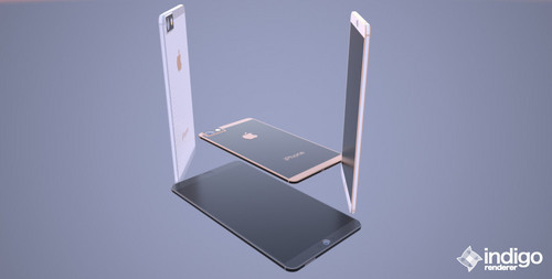 薄如蟬翼仿佛紙片厚度 iPhone 7概念機 