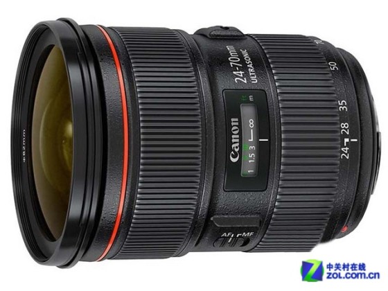 常用焦段镜皇佳能24-70mmII售10036元
