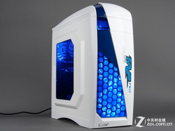 魅惑蓝色光污染 航嘉MVP Pro机箱299元