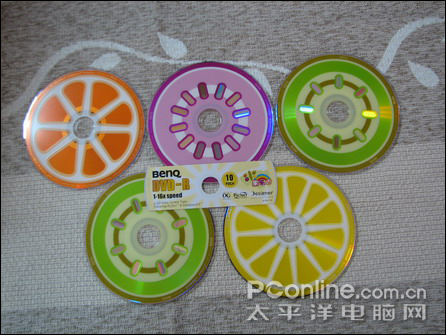 刻碟不单调 明基果乐园果味碟上市_数码