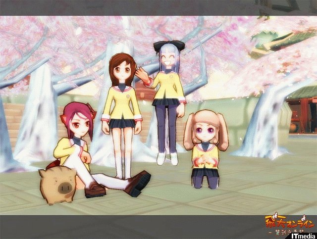 网游也动漫《CLANNAD》校服惊现网游_数码