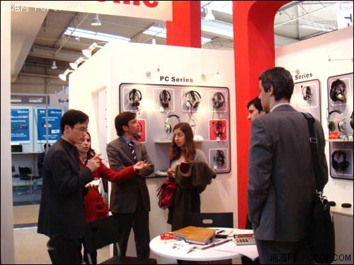 Cosonic耳机参加德国汉诺威CeBIT展会