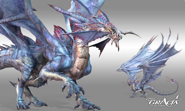 风龙登场 《天堂2》Gracia大陆新截图