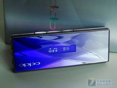 渐变水晶设计MP3 OPPO X1评测(2)_数码