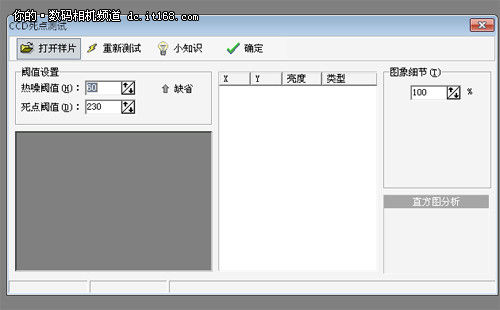从检测开始细说传感器坏点的那点破事