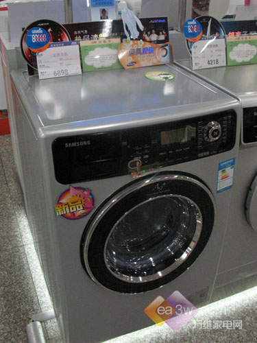 热风清新 三星银离子滚筒洗衣机上市_家电