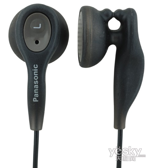 不怕耳机线缠绕 松下新头挂耳机RP-HNJ15_家