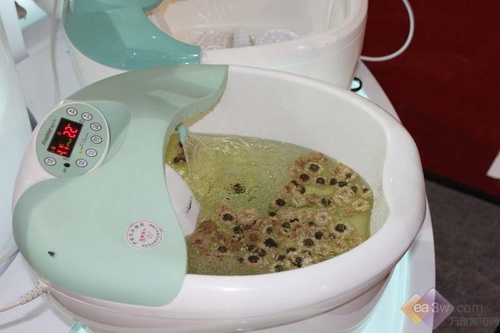 2010顺德家电展:每时乐展示足浴盆_家电