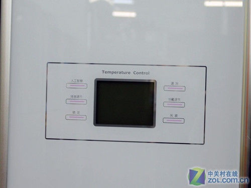 玻璃面板设计海尔对开门冰箱破万促销