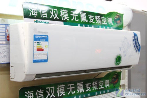 贴心定时睡眠海信大1P空调售3499元