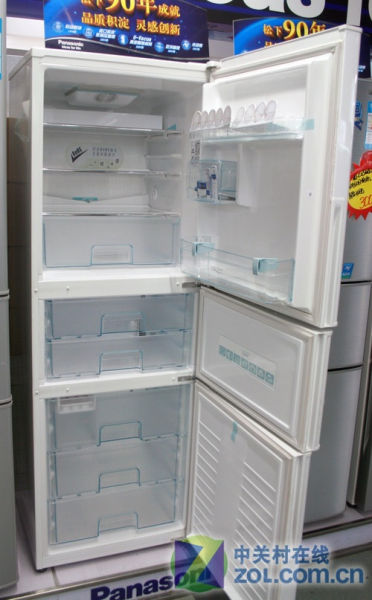 原装进口电机松下三开门冰箱现5968元