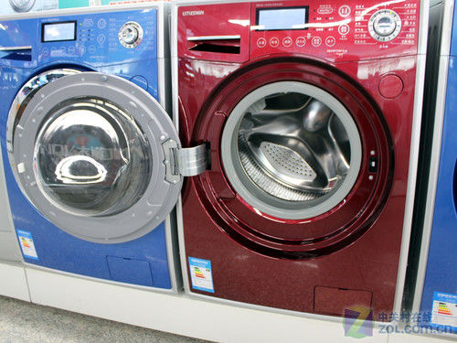 火辣红色外观小天鹅7kg一体机6298元