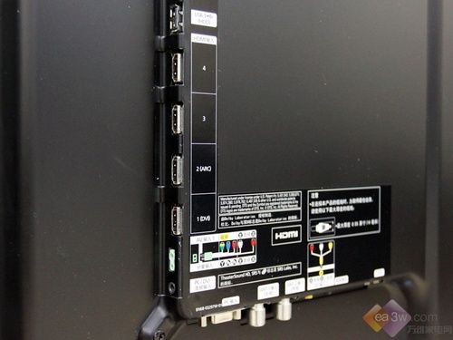 小接口大功能平板电视接口横向PK