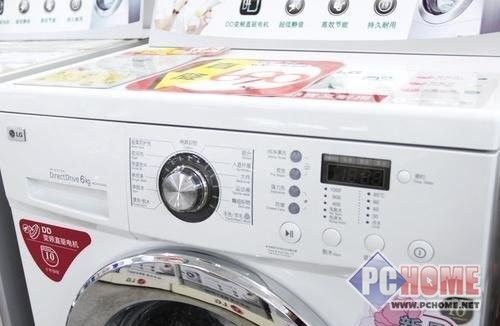 机身素美优雅LG滚桶洗衣机售2098元