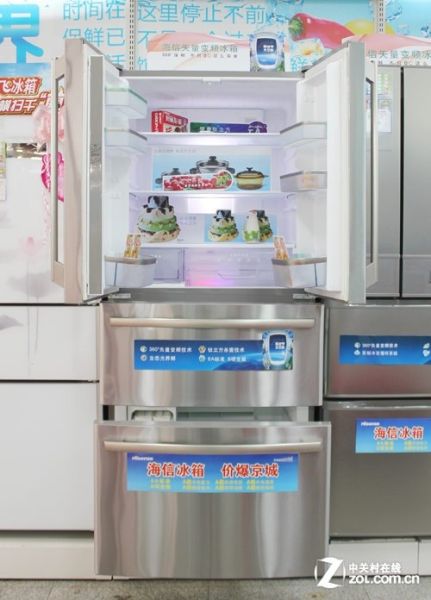 不锈钢金属质感海信多门冰箱现6699元