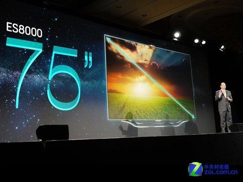 “大怪兽”登陆CES三星ES8000电视首曝