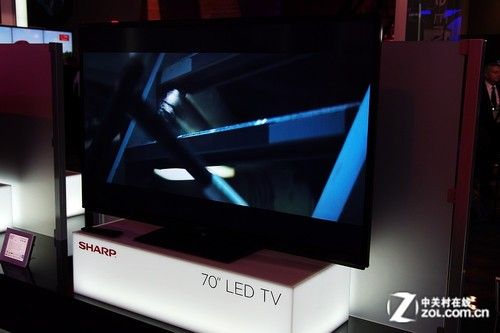 SHARP百年的力量CES2012推4色LED电视