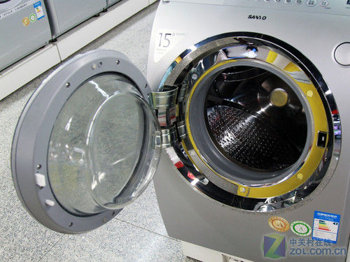 斜式造型受关注三洋5.5kg斜筒2608元