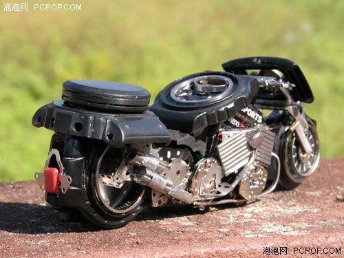 MINI型摩托车消化你家坏掉的旧表_硬件