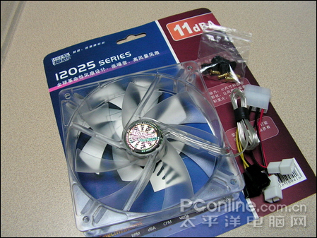 液压轴承! 超频三超拉风机箱风扇上市_硬件