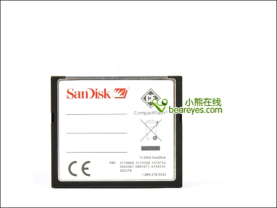 轻松每秒40MB-Sandisk ExtremeIV CF_硬件