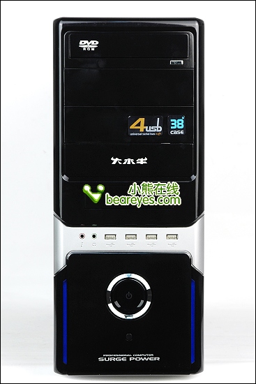 四USB极致人性—大水牛A0801时尚机箱
