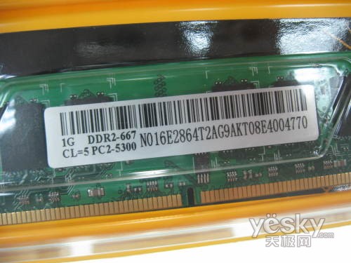 降价成平民 金邦1G DDR2-667千禧内存条降价