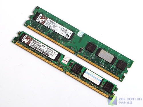 单面+窄板金士顿1GB/800内存125元