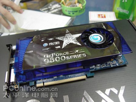 影驰 9800gt中将版899元到货