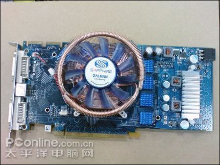 散热系统大跃进蓝宝HD3870毒药2代仍售899