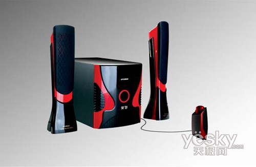 激情奔放现代音响HY-2008纪念版音箱图赏