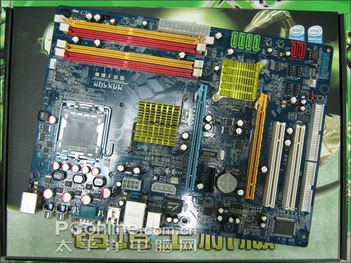 轻松干掉P35铭瑄双PCI-EP43大板到货