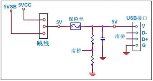 跳线切换 5v 5vsb电路原理