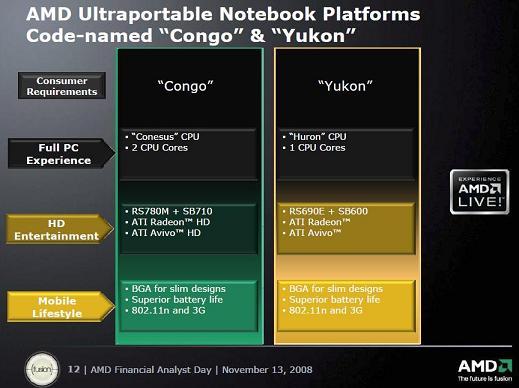 AMD��¶Yukon�Ʒ�רΪ���������