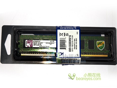 32位系统最强搭配 1G金士顿DDR3内存215元