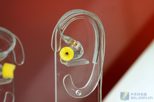 三单元可换线 舒尔SE535耳塞实物[图]