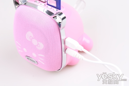 女生的宠物 圣宝SV-906芭比猫MP3音箱评测_