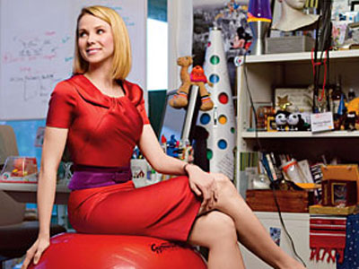 谷歌美女副总裁玛丽莎·梅耶尔(marissa mayer)