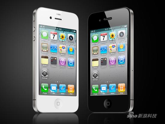 苹果iPhone4手机6月24日上市签约价199美元起